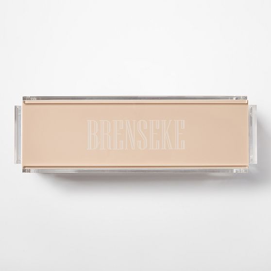 Acrylic Rummy Tile Game Set