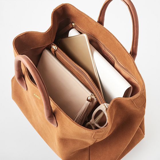 Elisabetta Suede Handbag