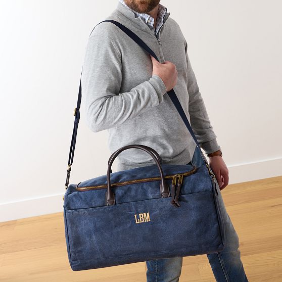 Jack Waxed Canvas Overnighter