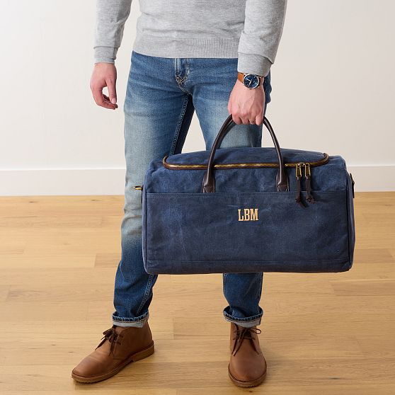 Jack Waxed Canvas Overnighter