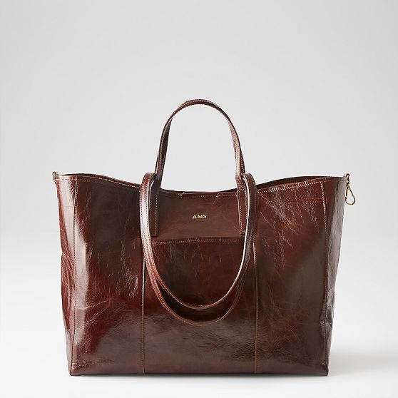 Lucia Italian Double Handle Tote