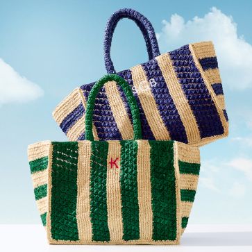 Straw + Beach Bags