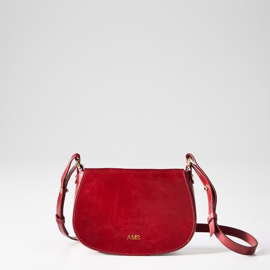 Lucia Italian Leather Crossbody Bag
