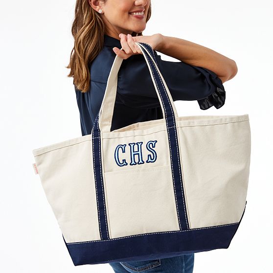 Canvas Zip-Top Tote