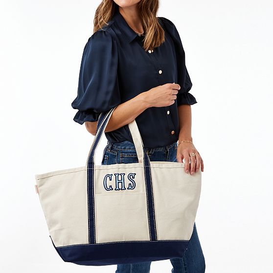 Canvas Zip-Top Tote