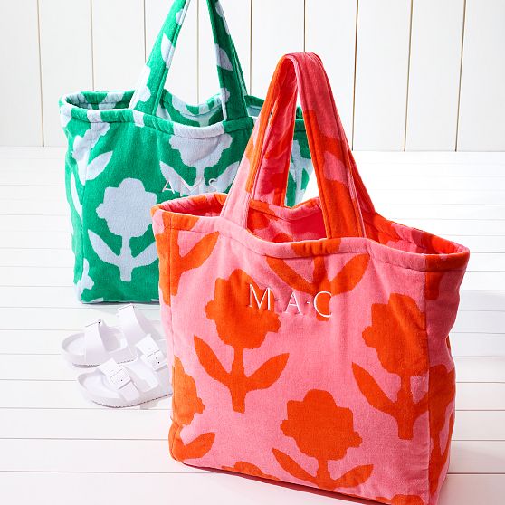 Bloom Terry Velour Beach Tote​