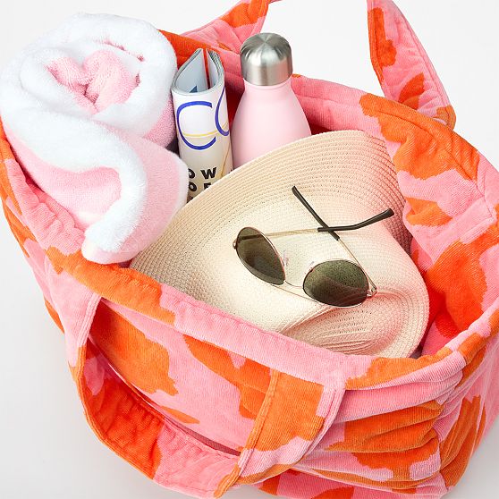 Bloom Terry Velour Beach Tote​
