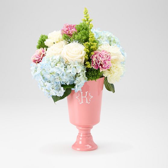 Ceramic Pedestal Vase