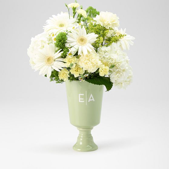 Ceramic Pedestal Vase