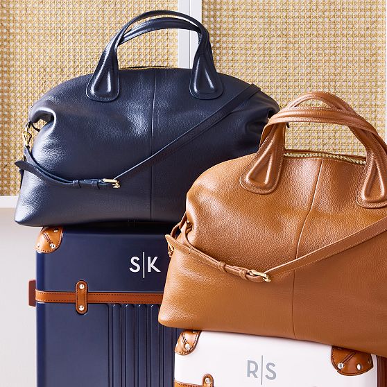 Gianna Italian Leather Weekender