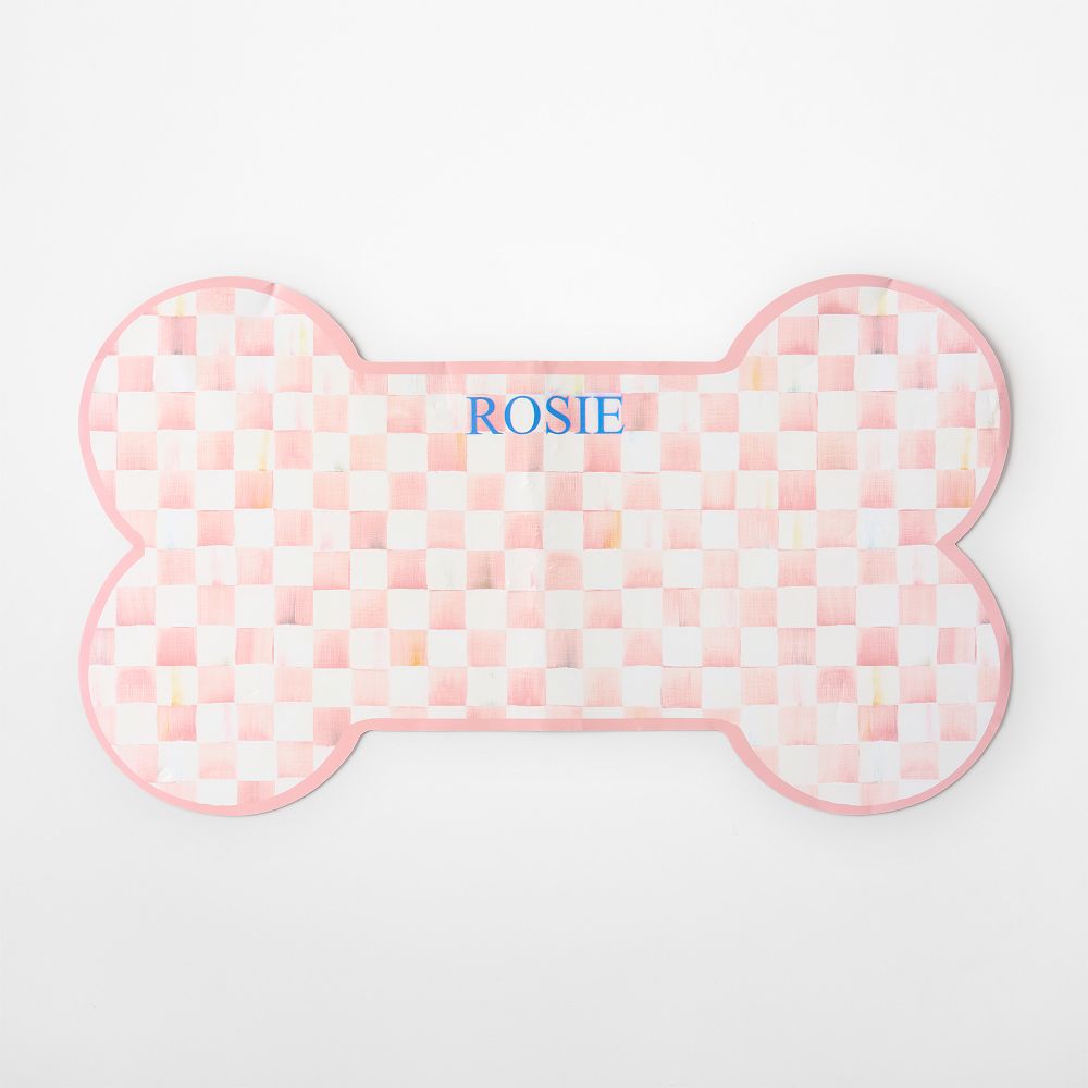 MacKenzie-Childs Pet Placemat Pink