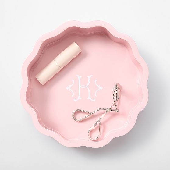 Bloom Lacquer Round Mini Tray