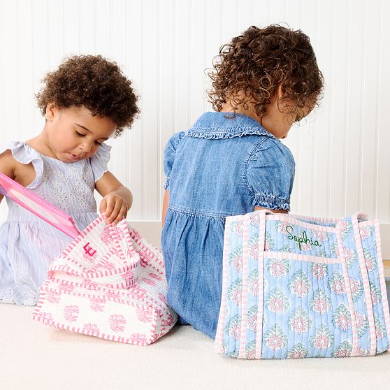 Block Print Mini Tote