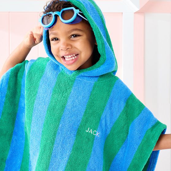 Cabana Stripe Kids Cover Up