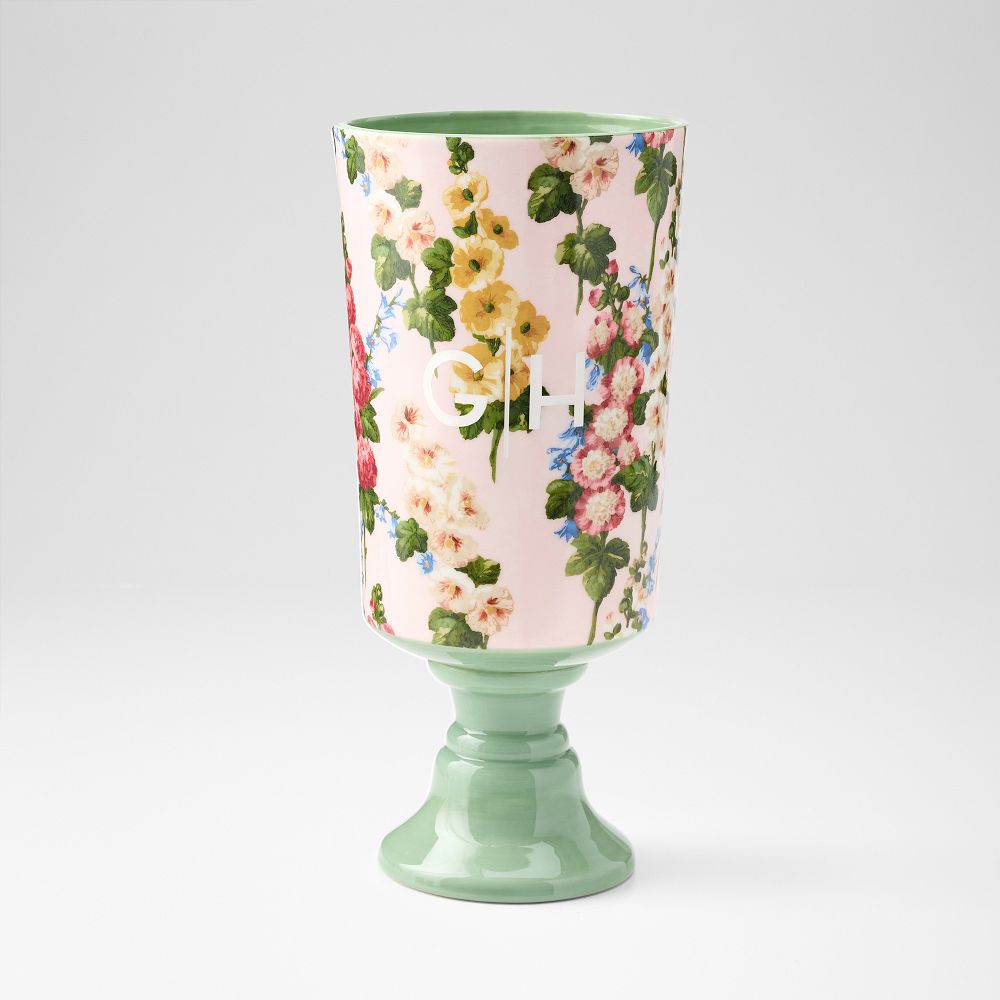 Sanderson Ceramic Pedestal Vase