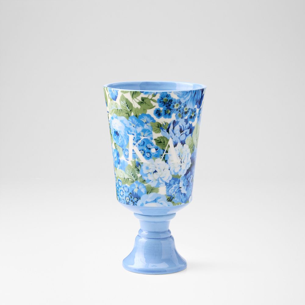 Sanderson Ceramic Pedestal Vase