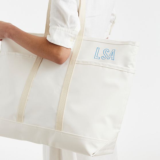 Mark &amp; Graham x Steele Waterproof Zip-Top Multi Pocket Tote