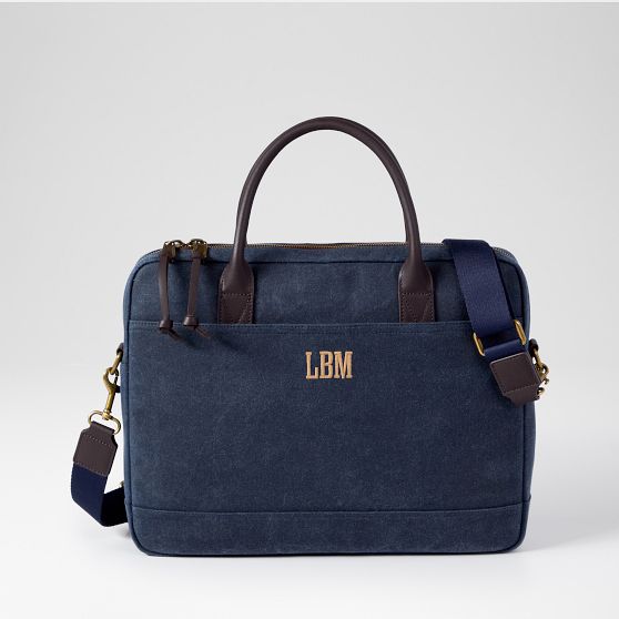 Jack Waxed Canvas Briefcase