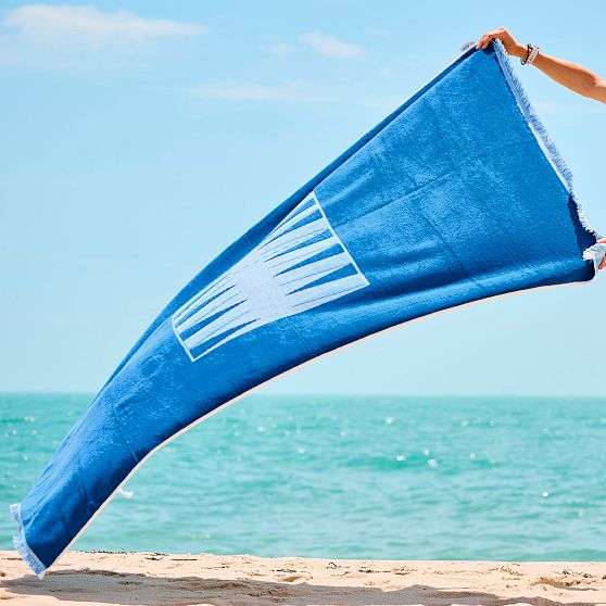 Backgammon Beach Towel Game Set