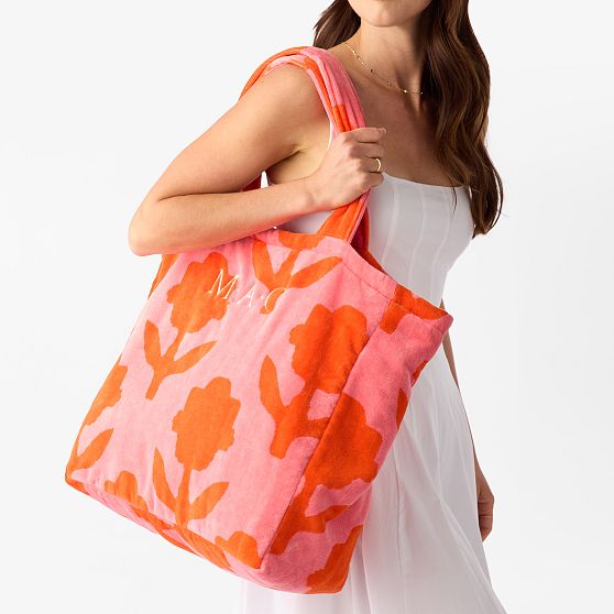 Bloom Terry Velour Beach Tote​