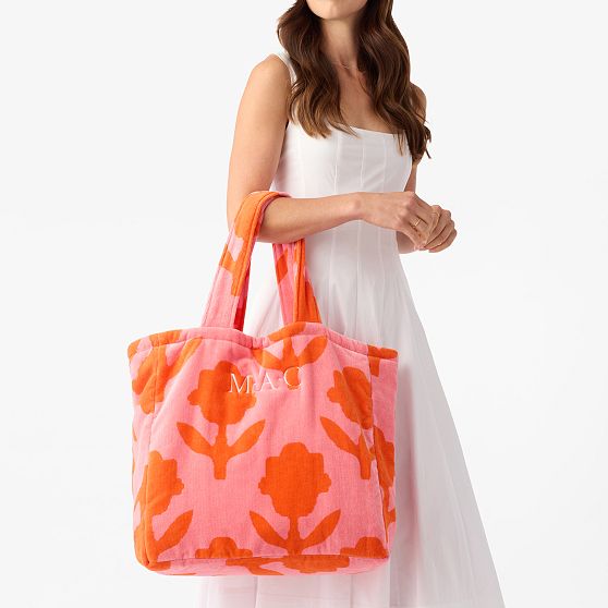 Bloom Terry Velour Beach Tote​
