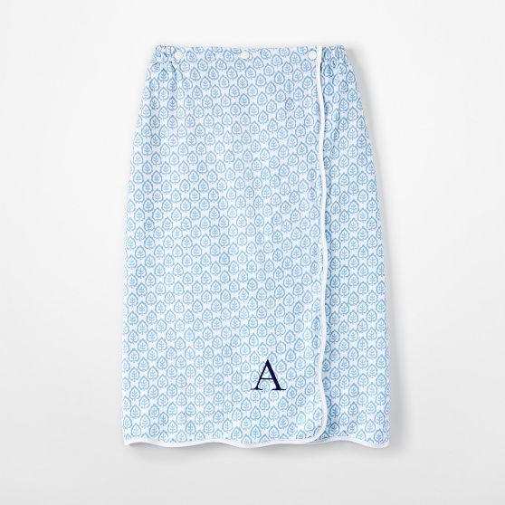 Sanderson Scalloped Towel Wrap​