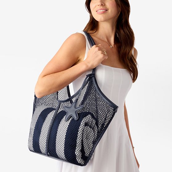 Sanibel Mesh Beach Tote