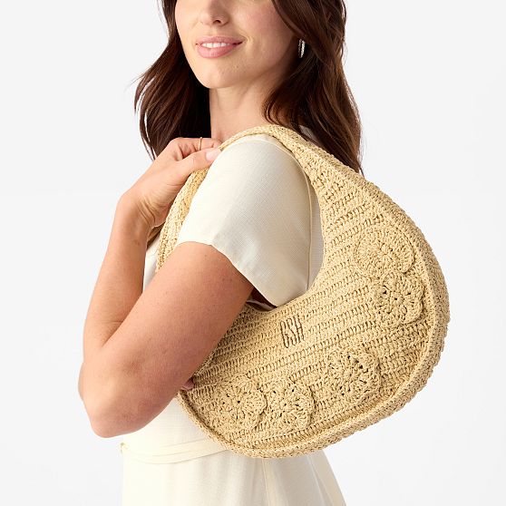 Soleil Handwoven Circle Bag