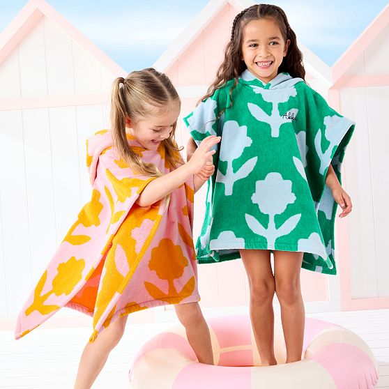 Bloom Terry Velour Kids Beach Cover Up​