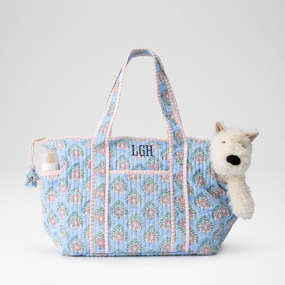 Block Print Diaper Bag