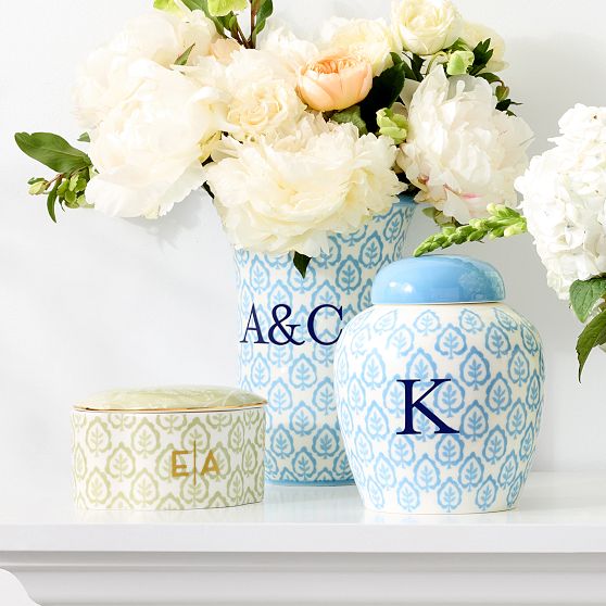 Sanderson Ceramic Ginger Jar