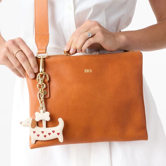 Heart Dachshund Bag Charm