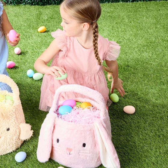 Plush Animal Easter Basket