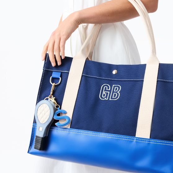 Tennis Racket Zip-Pouch Bag Charm​