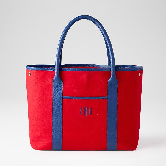 Alice Canvas and Leather Tote