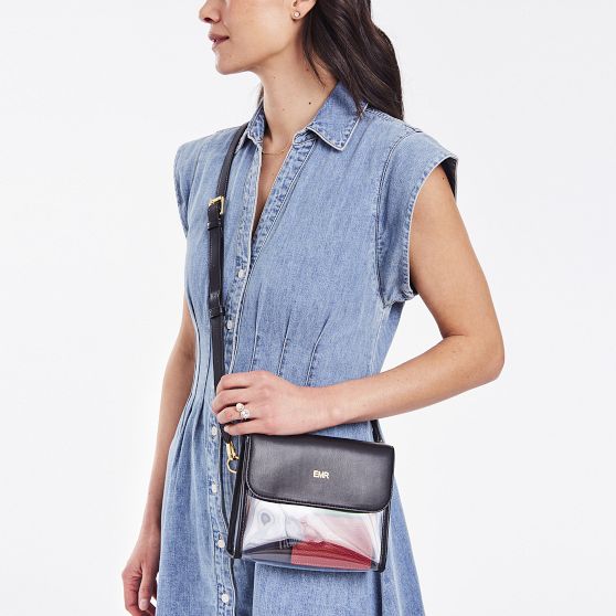Clear Convertible Crossbody Bag