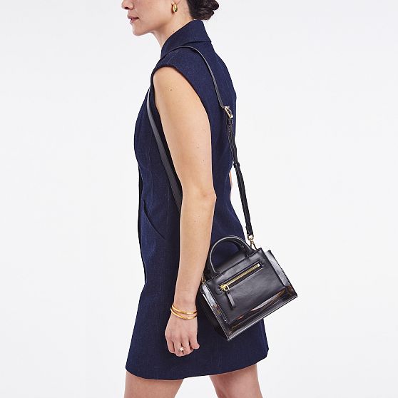 Clear Convertible Mini Handbag