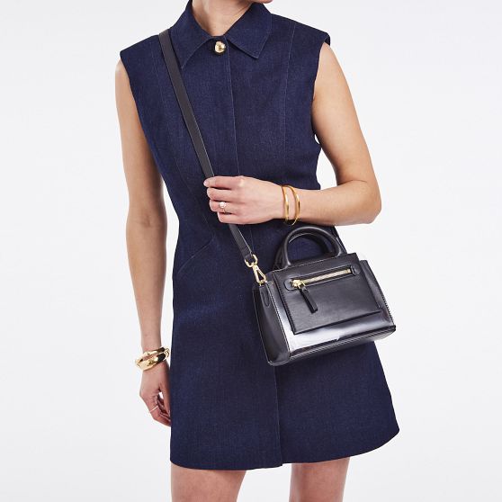 Clear Convertible Mini Handbag