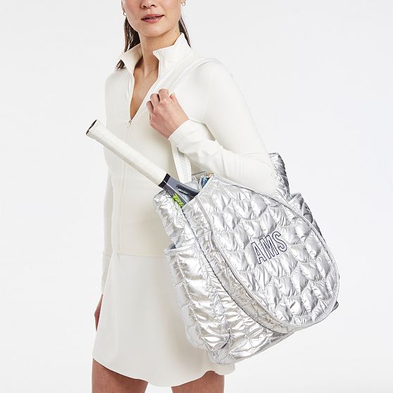 Lightweight Puffer Tennis Tote