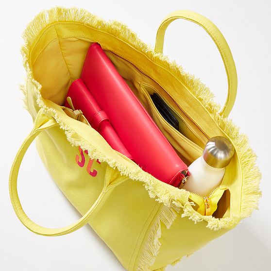 Monogram Mary Fringe Bag