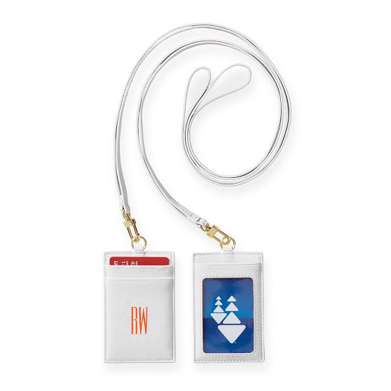 Fillmore Lanyard ID Holder, Foil Debossed