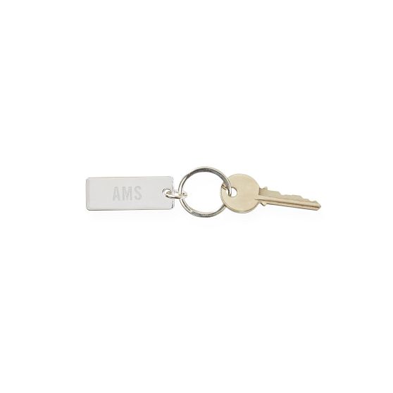 Silver Key Tag