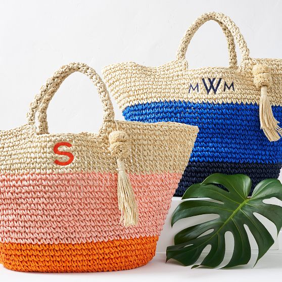 Maui Straw Beach Bag