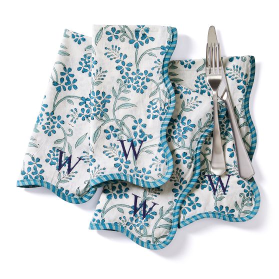Furbish Block Print Napkins, Set of 4