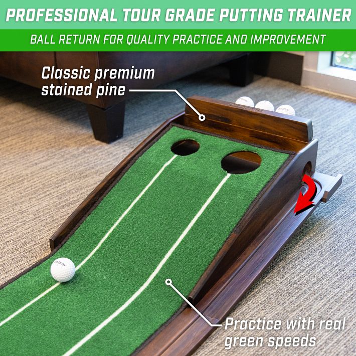 Practice Putting Mat for Home or Office | Mark and Graham