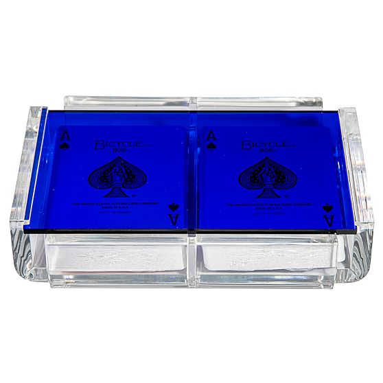 Colorful Acrylic Double Deck Playing Cards 
