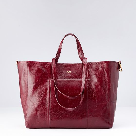 Lucia Italian Double Handle Tote