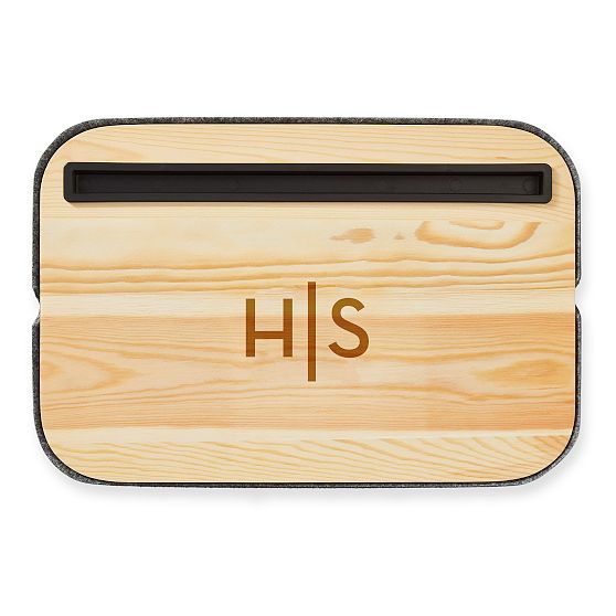 Wooden Storage Lap Desk