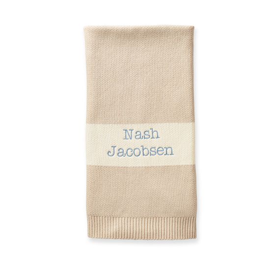 Cotton Cashmere Blend Stroller Blanket