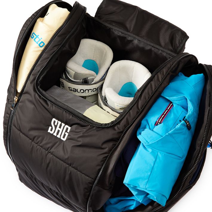 Lightweight Puffer Ski Boot Backpack | Mark and Graham display picture 3